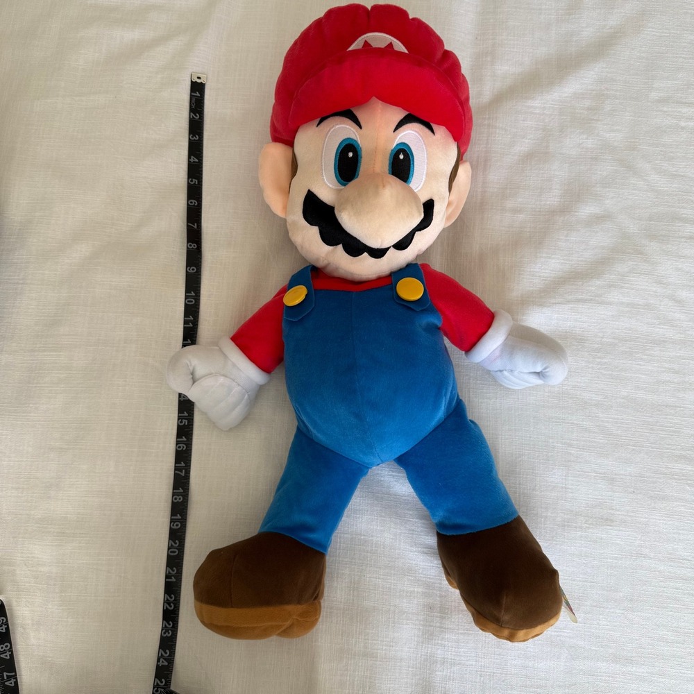 Nintendo Super Mario Plush 24 Inch Stuffed Toy Official Licensed Product 2015